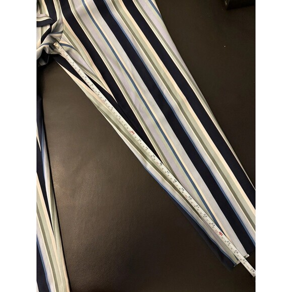 SOHO Apparel Paper Bag Pants Pull On Wide Leg Striped Tie Size Small - Picture 11 of 11